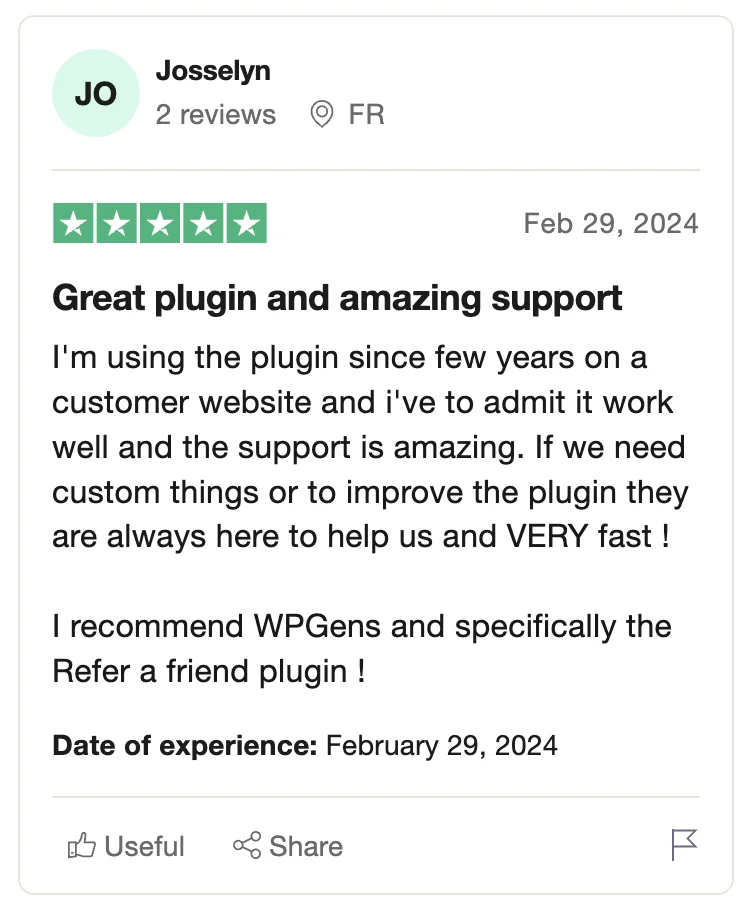 Trustpilot review screenshot 3
