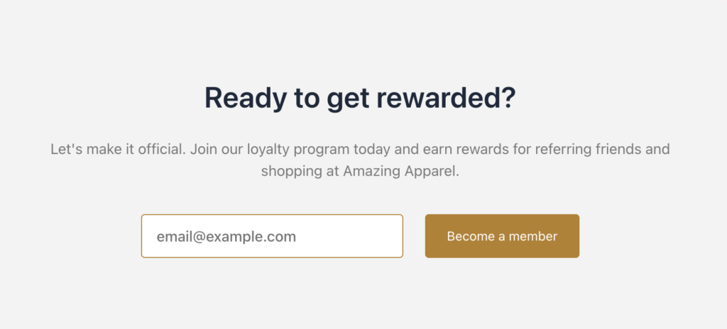 Customer Referral Program: How to Create an Effective Landing Page - Clear Call to Action