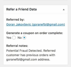 Fraud Prevention with Referral Plugin
